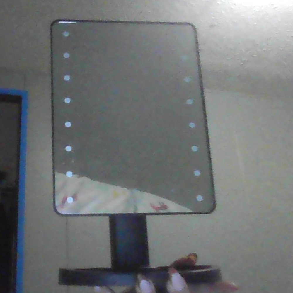 A black light up mirror from Sephora.